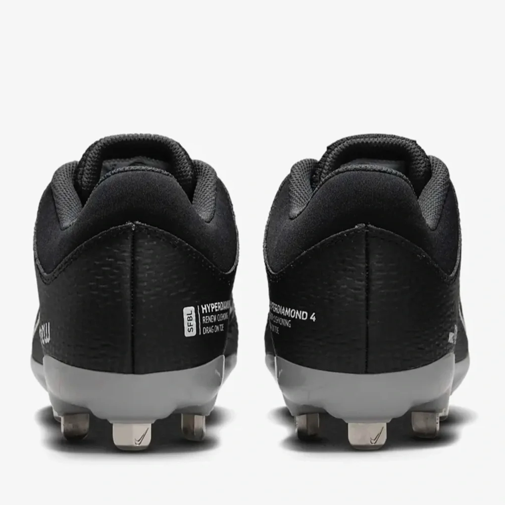 NIKE HYPERDIAMOND 4 PRO WOMEN’S SOFTBALL CLEATS NEW BLACK CZ5920-010
